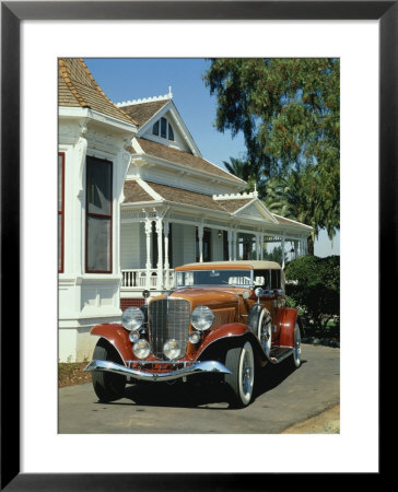 1933 Auburn 165A Phaeton Framed Print 1933 Auburn 165A Phaeton Framed Print