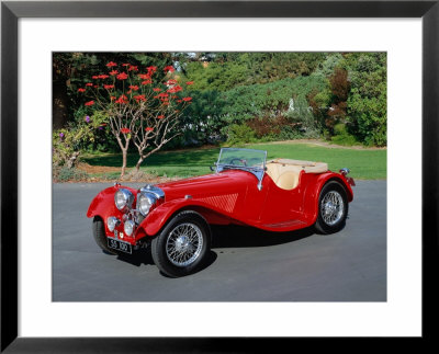 1939 Jaguar SS Roadster Framed Print 1939 Jaguar SS Roadster Framed Print