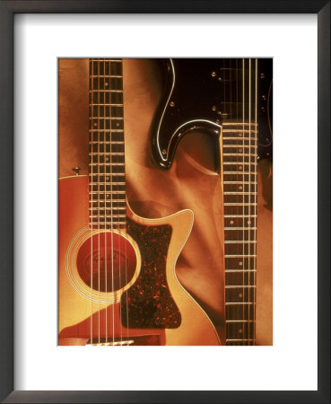 Guitars Framed Print Guitars Framed Print