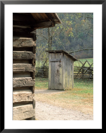 Outdoor Bathroom Framed Print Outdoor Bathroom Framed Print