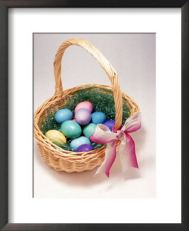 Easter Basket Framed Print Easter Basket Framed Print