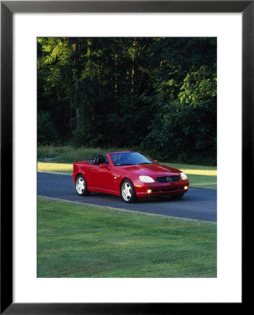 1998 Mercedes-Benz Slk Roadster Framed Print 1998 Mercedes-Benz Slk Roadster Framed Print