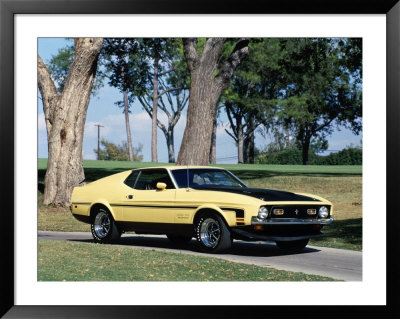 1971 Ford Mustang Boss 351 Framed Print 1971 Ford Mustang Boss 351 Framed Print