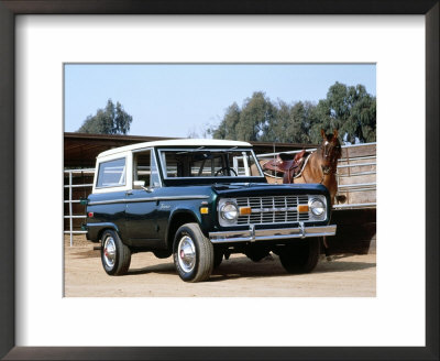 1976 Ford Bronco Framed Print 1976 Ford Bronco Framed Print