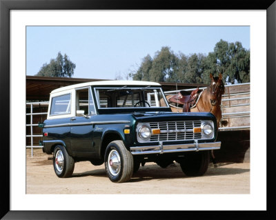 1976 Ford Bronco Framed Print 1976 Ford Bronco Framed Print