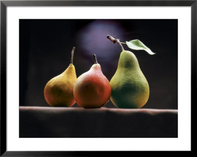 Three Pears Framed Print Three Pears Framed Print