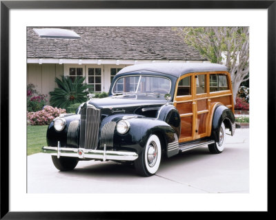 1941 Packard Wagon Framed Print 1941 Packard Wagon Framed Print