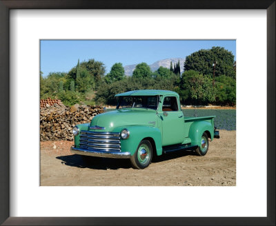 1950 Chevy Pickup Deluxe 5 Framed Print 1950 Chevy Pickup Deluxe 5 Framed Print