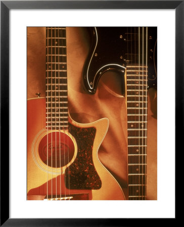 Guitars Framed Print Guitars Framed Print