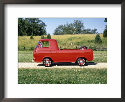 1961 Ford Econoline E-100 Pick-Up Framed Print 1961 Ford Econoline E-100 Pick-Up Framed Print