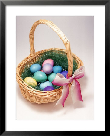 Easter Basket Framed Print Easter Basket Framed Print