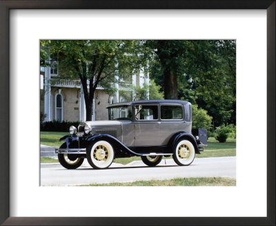1930 Ford Model A tudor sedan Framed Print 1930 Ford Model A tudor sedan Framed Print