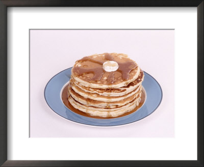 A Stack of Pancakes Framed Print A Stack of Pancakes Framed Print