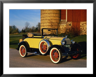 1929 Ford Model A cabriolet Framed Print 1929 Ford Model A cabriolet Framed Print