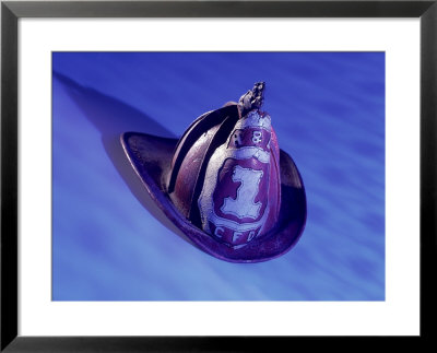 Fireman's Hat Framed Print Fireman's Hat Framed Print