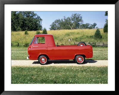 1961 Ford Econoline E-100 Pick-Up Framed Print 1961 Ford Econoline E-100 Pick-Up Framed Print