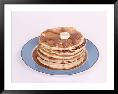 A Stack of Pancakes Framed Print A Stack of Pancakes Framed Print