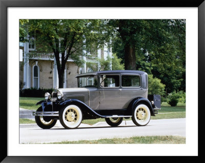 1930 Ford Model A tudor sedan Framed Print 1930 Ford Model A tudor sedan Framed Print