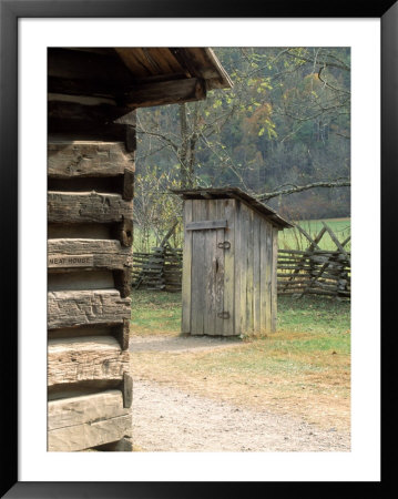 Outdoor Bathroom Framed Print Outdoor Bathroom Framed Print