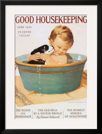 Good Housekeeping Framed Print Good Housekeeping Framed Print