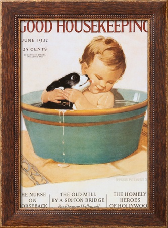 Good Housekeeping Framed Print Good Housekeeping Framed Print