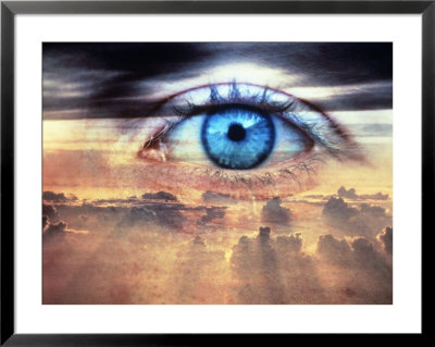 Eye In The Sky Framed Print Eye In The Sky Framed Print