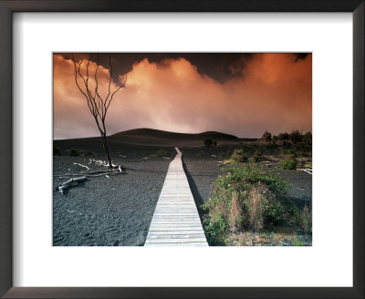 Devastation trail, HI Framed Print Devastation trail, HI Framed Print
