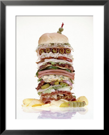 Dagwood Sandwich Framed Print Dagwood Sandwich Framed Print