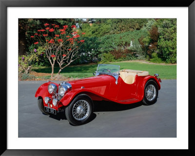 1939 Jaguar SS Roadster Framed Print 1939 Jaguar SS Roadster Framed Print
