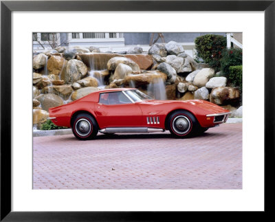 1969 Chevrolet Corvette Coupe Framed Print 1969 Chevrolet Corvette Coupe Framed Print