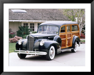 1941 Packard Wagon Framed Print 1941 Packard Wagon Framed Print