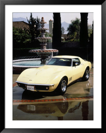 1968 Chevrolet Corvette Coupe Framed Print 1968 Chevrolet Corvette Coupe Framed Print