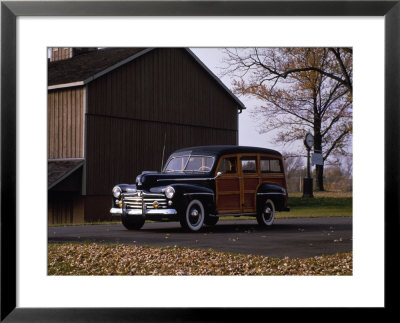 1948 Ford Super Deluxe Wagon Framed Print 1948 Ford Super Deluxe Wagon Framed Print