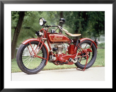1926 Indian Prince Motorcycle Framed Print 1926 Indian Prince Motorcycle Framed Print