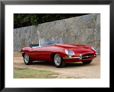 1963 Jaguar E-Type 38 roadster Framed Print 1963 Jaguar E-Type 38 roadster Framed Print