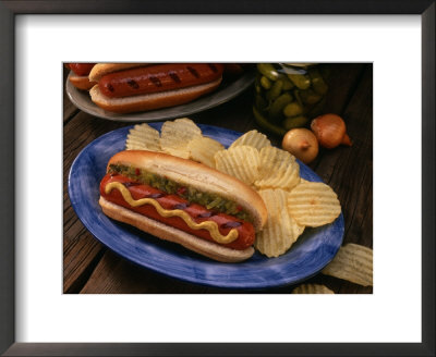 Hot Dog Framed Print Hot Dog Framed Print