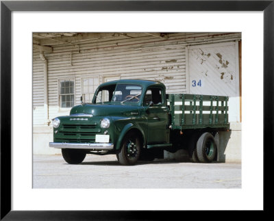 1950 Dodge B2 Stake Bed Truck Framed Print 1950 Dodge B2 Stake Bed Truck Framed Print