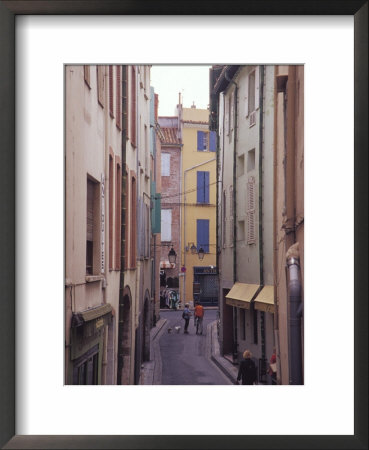 Narrow European Street Framed Print Narrow European Street Framed Print