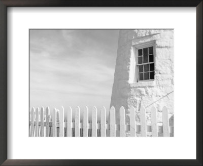 White House And Picket Fence Framed Print White House And Picket Fence Framed Print