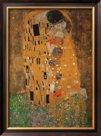The Kiss, c.1907 Framed Print The Kiss, c.1907 Framed Print