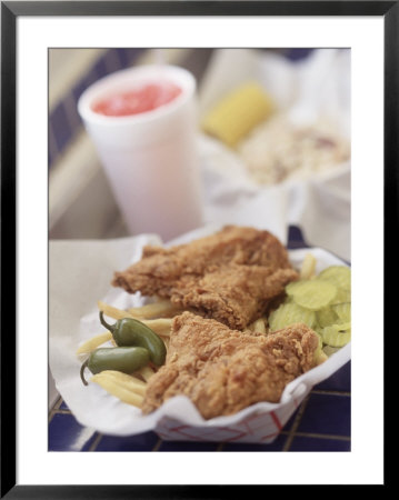 Fried Chicken Framed Print Fried Chicken Framed Print