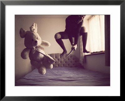 Danger of Fluffy Paws Framed Print Danger of Fluffy Paws Framed Print