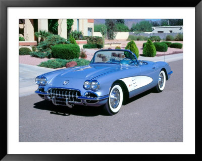 1959 Chevrolet Corvette Framed Print 1959 Chevrolet Corvette Framed Print
