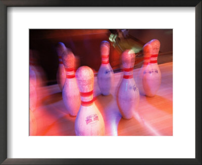 Bowling Pins Framed Print Bowling Pins Framed Print