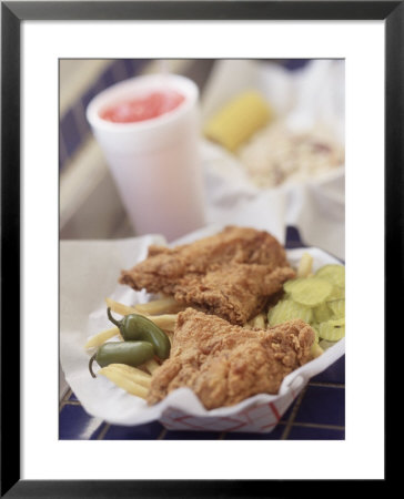 Fried Chicken Framed Print Fried Chicken Framed Print