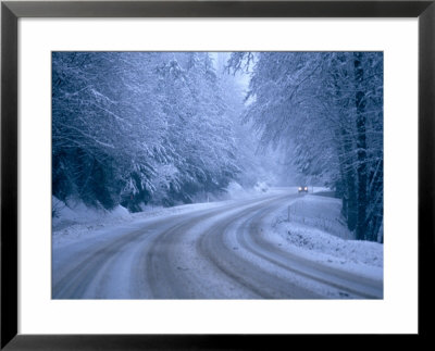 Snowy Pass Framed Print Snowy Pass Framed Print