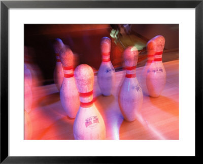 Bowling Pins Framed Print Bowling Pins Framed Print