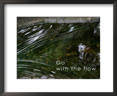 Go With The Flow Framed Print Go With The Flow Framed Print