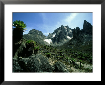 Mount Kenya, Kenya Framed Print Mount Kenya, Kenya Framed Print
