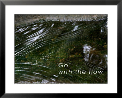 Go With The Flow Framed Print Go With The Flow Framed Print
